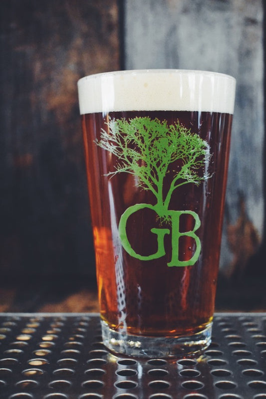 GB Tree Pint Glass