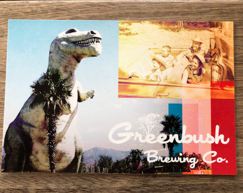 Dinosaur Graveyard Postcard
